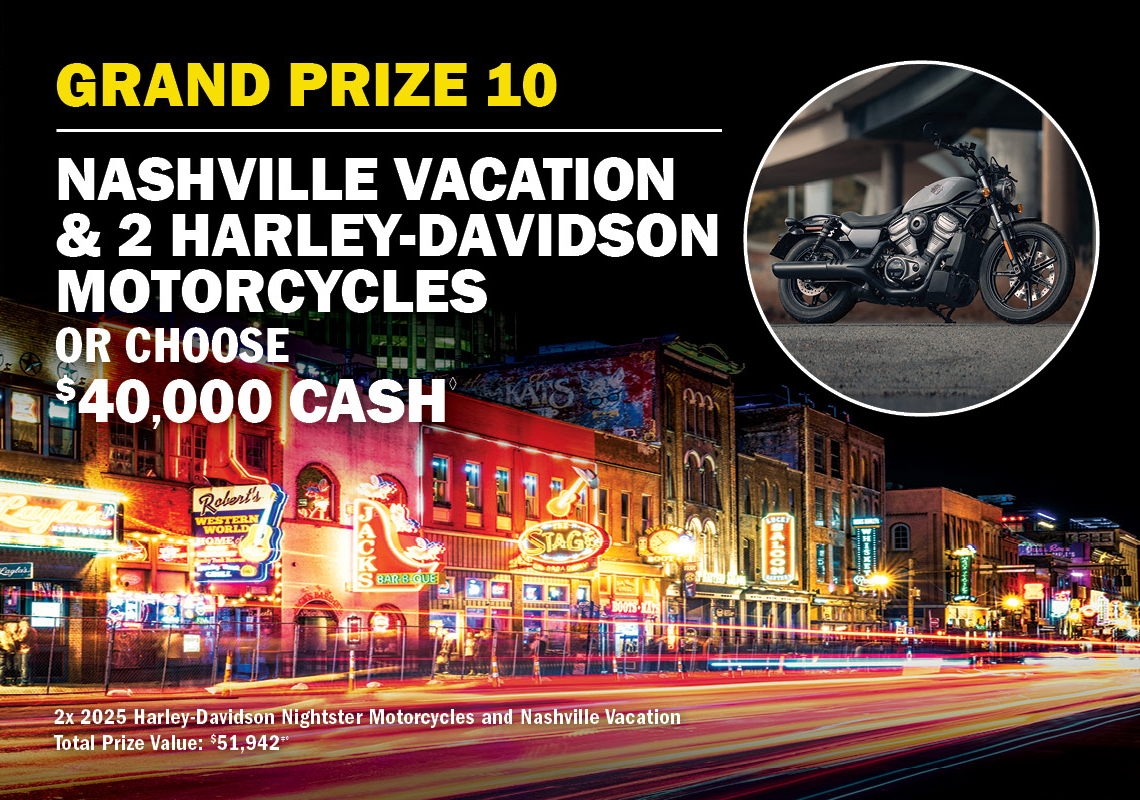 Grand Prize 10 - Concert experience of a lifetime awarded as $55,000 cash.