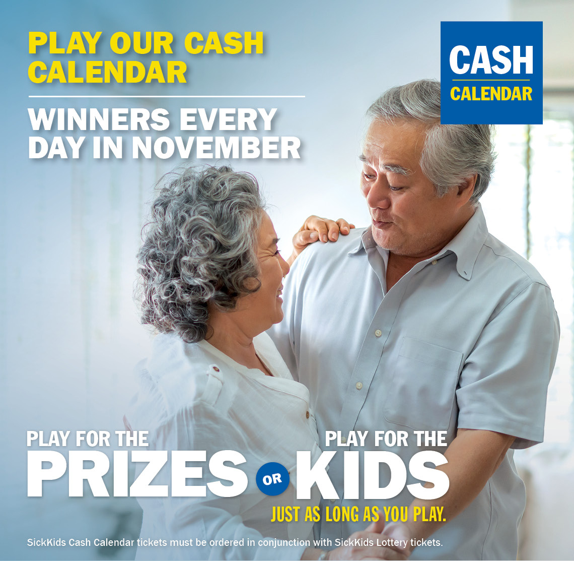 PLAY OUR CASH CALENDAR - WINNERS EVERY DAY IN OCTOBER