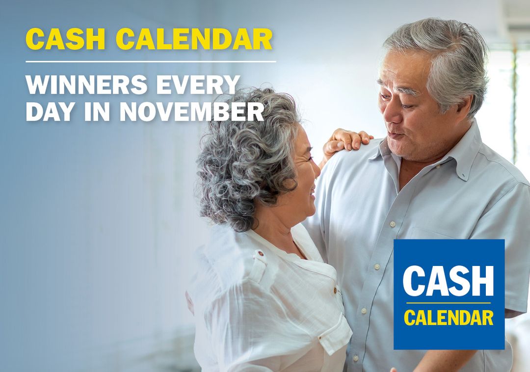 Sick Kids Cash Calendar 2025